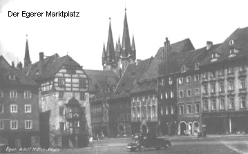 Der Egerer Marktplatz