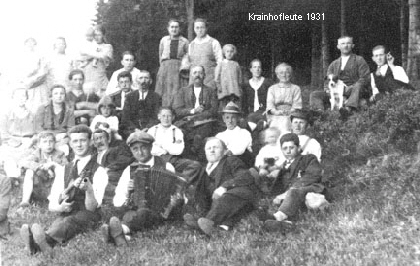 Krainhofleute 1931