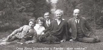 Oma Jrns Schwester u. Familie - aber welche?